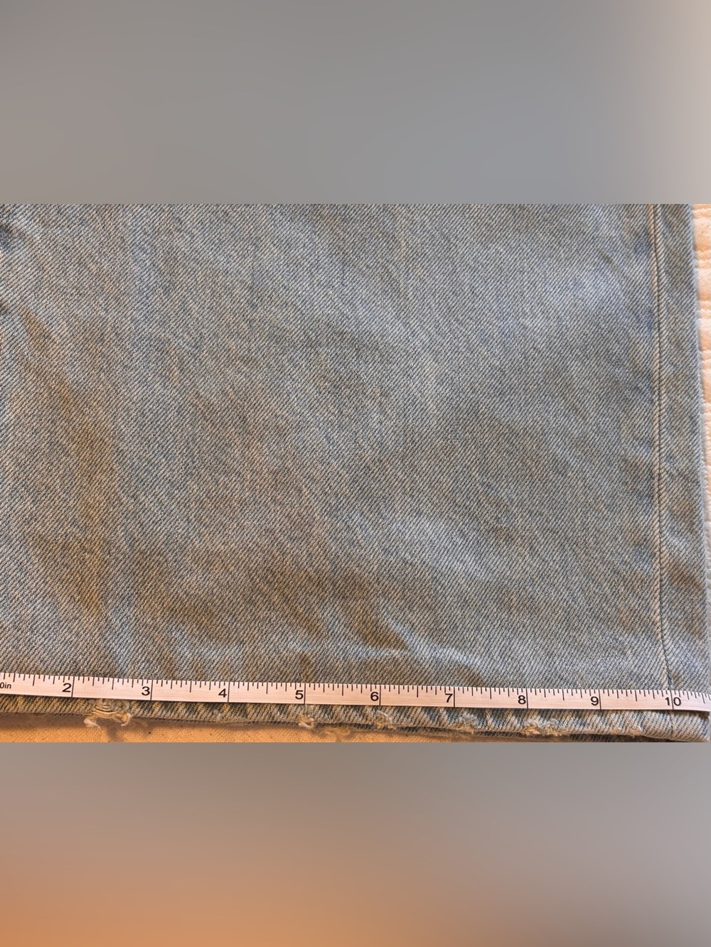 Madewell Superwide-Leg Jeans in Cather Wash Button-Front Edition Women’s Size 25 - Picture 15 of 15